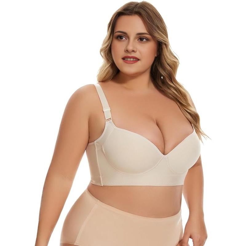 new plus size girls' bra, comfortable, slimming and anti-sagging!